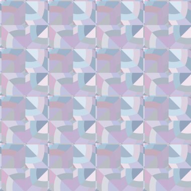 Kusursuz geometrik süslemeli desen, soyut illüzyon arka planı   