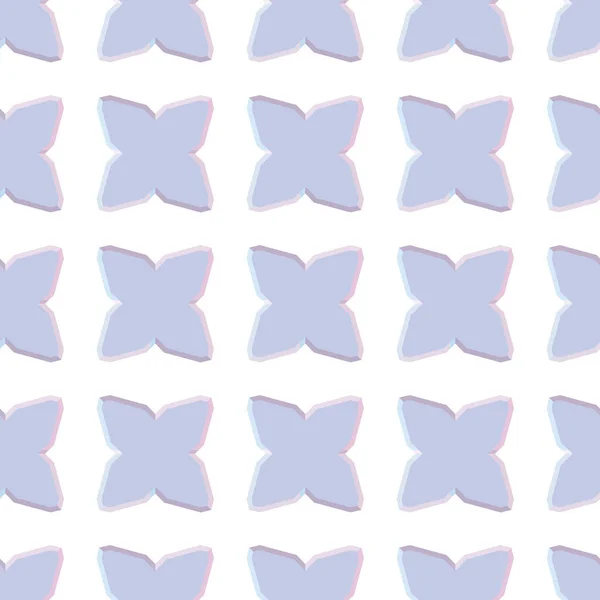 Nahtlose Geometrische Ornamentale Muster Abstrakte Illusion Hintergrund — Stockvektor