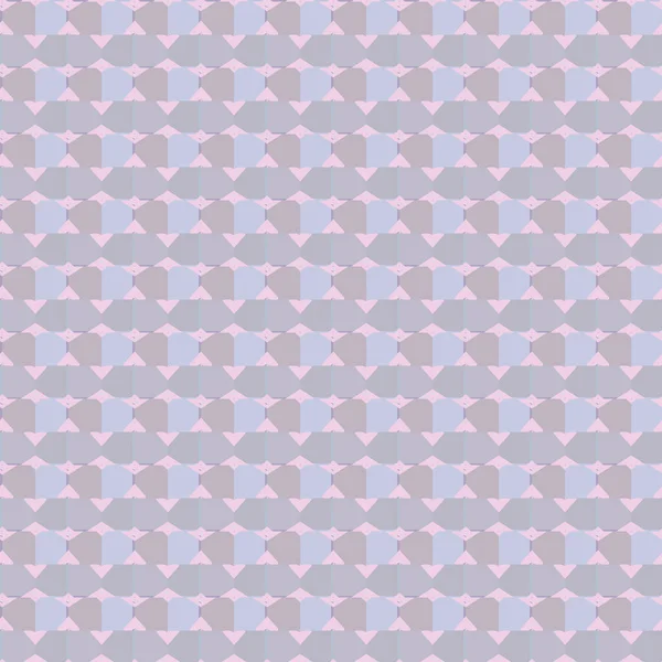 Sömlös Geometriska Prydnadsmönster Abstrakt Illusion Bakgrund — Stock vektor