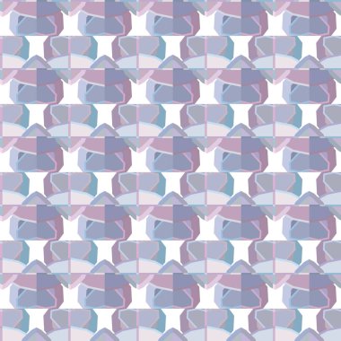 Modern geometrik vektör tasarımı, kusursuz desen çizimi