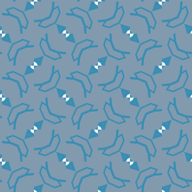 soyut süs deseni, kusursuz geometrik iz