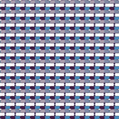 Kusursuz geometrik süslemeli desen, soyut illüzyon arka planı