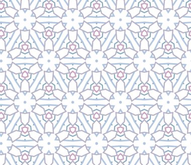 Modern geometrik vektör tasarımı, kusursuz desen çizimi