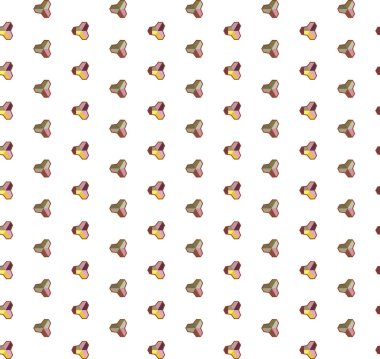 Modern geometrik vektör tasarımı, kusursuz desen çizimi