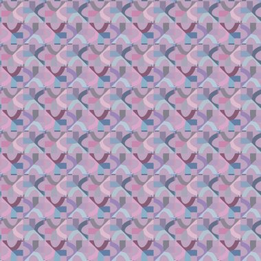 Kusursuz geometrik süslemeli desen, soyut illüzyon arka planı