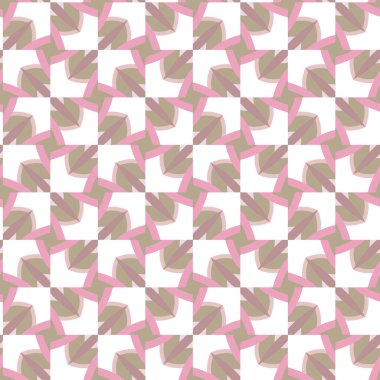 Soyut arkaplan ile kusursuz geometrik süsleme deseni