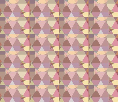 Soyut geometrik şablonun vektör çizimi