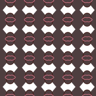 Kusursuz geometrik süslemeli desen, soyut illüzyon arka planı