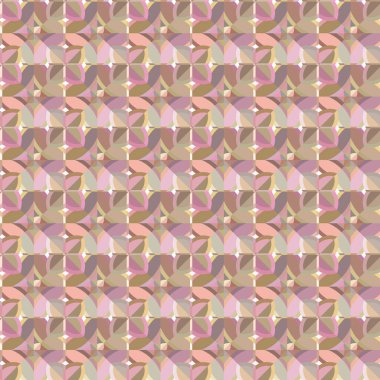 Modern geometrik vektör tasarımı, kusursuz desen çizimi