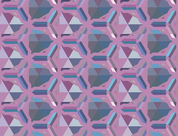 Geometrisch Abstract Patroon Met Driehoeken Vectorachtergrond — Stockvector