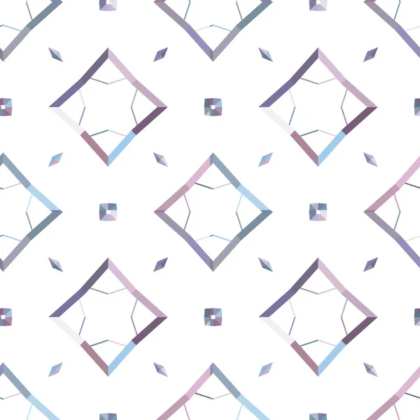 Impresión Ornamental Abstracta Fondo Tela Patrón Sin Costuras — Vector de stock