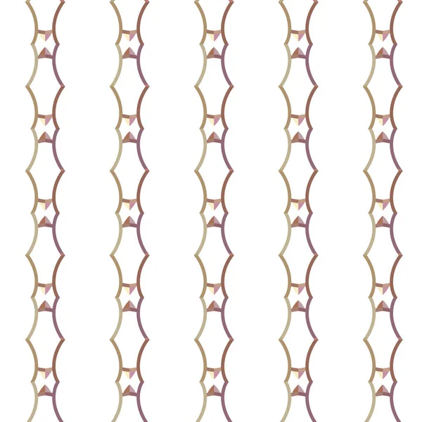 Padrão Ornamental Geométrico Sem Costura Fundo Ilusão Abstrata —  Vetores de Stock