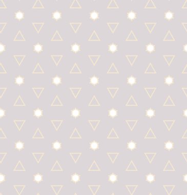 Modern geometrik vektör tasarımı, kusursuz desen çizimi