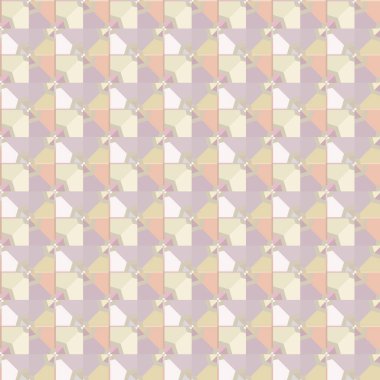 Modern geometrik vektör tasarımı, kusursuz desen çizimi