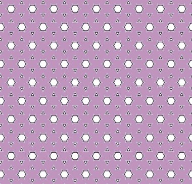 Kusursuz geometrik süslemeli desen, soyut illüzyon arka planı   