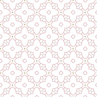 Modern geometrik vektör tasarımı, kusursuz desen çizimi