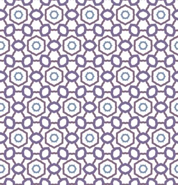 Modern geometrik vektör tasarımı, kusursuz desen çizimi