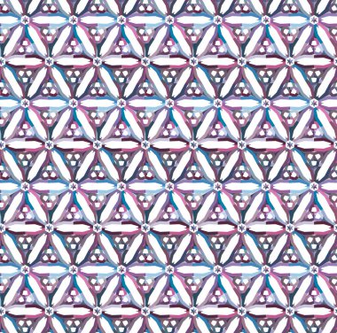 Modern geometrik vektör tasarımı, kusursuz desen çizimi