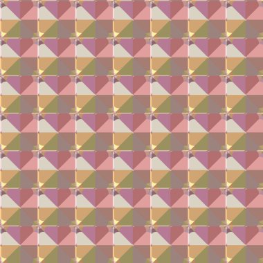 Modern geometrik vektör tasarımı, kusursuz desen çizimi