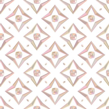 Modern geometrik vektör tasarımı, kusursuz desen çizimi