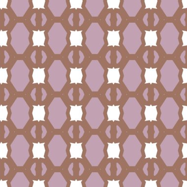 Modern geometrik vektör tasarımı, kusursuz desen çizimi