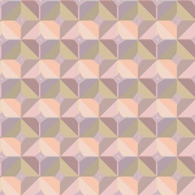 Modern geometrik vektör tasarımı, kusursuz desen çizimi