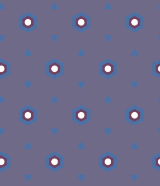 Soyut geometrik şablonun vektör çizimi