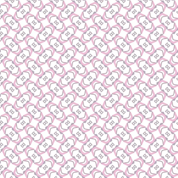 Motif Ornemental Géométrique Sans Couture Fond Illusion Abstraite — Image vectorielle