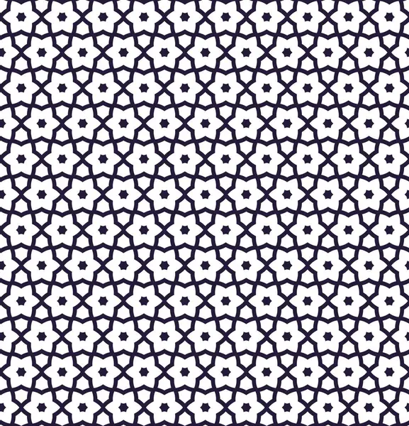 Nahtlose Geometrische Ornamentale Muster Abstrakte Illusion Hintergrund — Stockvektor