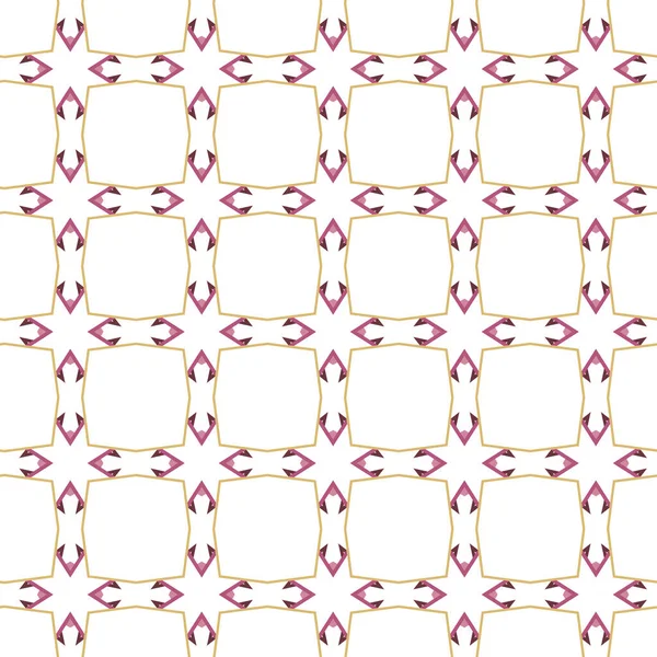現代の幾何学的ベクトル設計シームレスなパターン図 — ストックベクタ