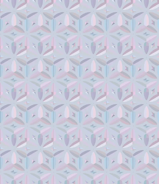 Nahtlose Geometrische Ornamentale Muster Abstrakte Illusion Hintergrund — Stockvektor