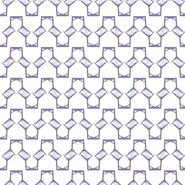 Modernes Geometrisches Vektordesign Nahtlose Musterillustration — Stockvektor