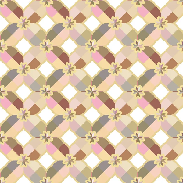 三角形のベクトル背景を持つ幾何学的抽象パターン — ストックベクタ