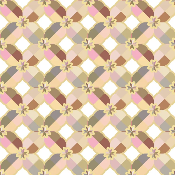 Motif Abstrait Géométrique Avec Triangles Fond Vectoriel — Image vectorielle