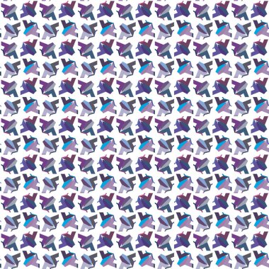 Kusursuz geometrik süslemeli desen, soyut illüzyon arka planı