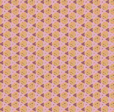 Modern geometrik vektör tasarımı, kusursuz desen çizimi