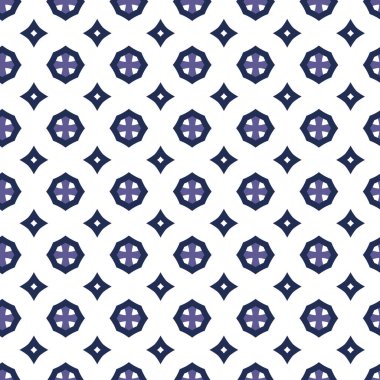 Soyut geometrik şablonun vektör çizimi