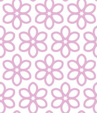 Soyut arkaplan ile kusursuz geometrik süsleme deseni