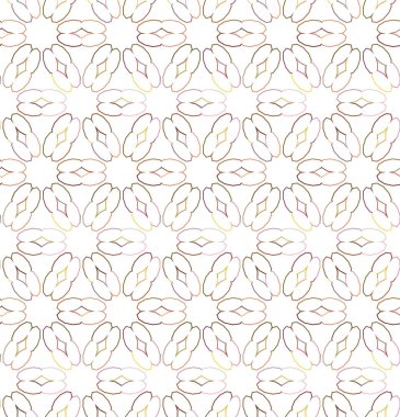 Soyut arkaplan ile kusursuz geometrik süsleme deseni