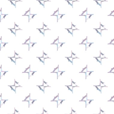 Soyut geometrik şablonun vektör çizimi