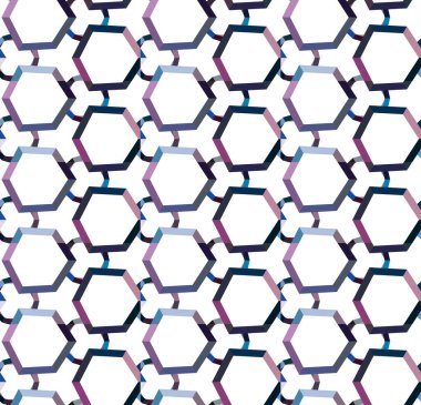 Kusursuz geometrik süslemeli desen, soyut illüzyon arka planı
