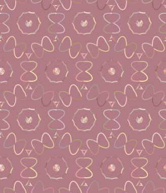 Soyut geometrik şablonun vektör çizimi