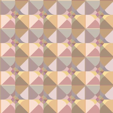 Modern geometrik vektör tasarımı, kusursuz desen çizimi