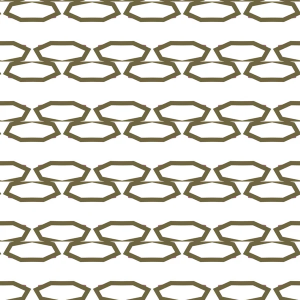 Nahtlose Geometrische Ornamentale Muster Abstrakte Illusion Hintergrund — Stockvektor