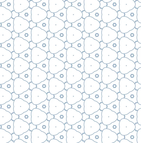 Nahtlose Geometrische Ornamentale Muster Abstrakte Illusion Hintergrund — Stockvektor