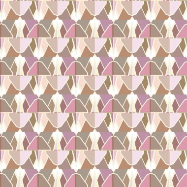 Modern geometrik vektör tasarımı, kusursuz desen çizimi