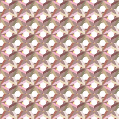 Soyut geometrik şablonun vektör çizimi