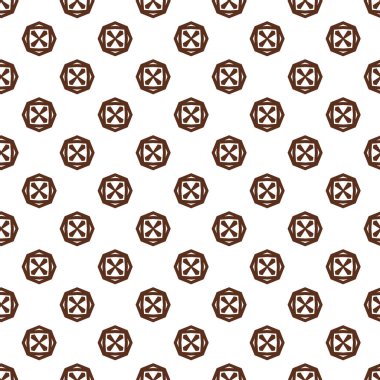 Modern geometrik vektör tasarımı, kusursuz desen çizimi