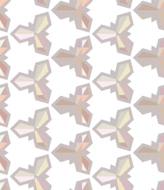 Soyut arkaplan ile kusursuz geometrik süsleme deseni