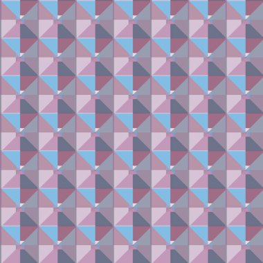 Modern geometrik vektör tasarımı, kusursuz desen çizimi